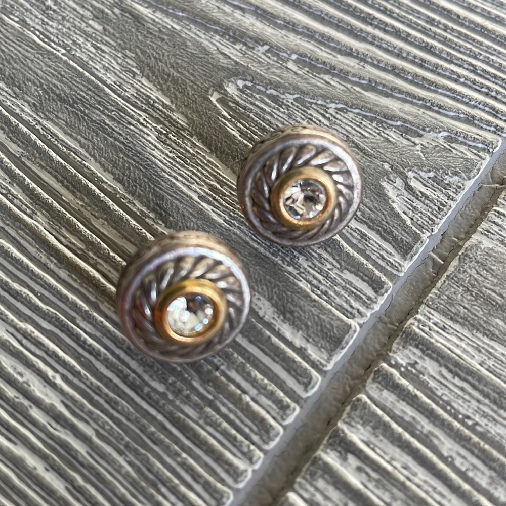 Brighton silver & gold post Earrings ✨